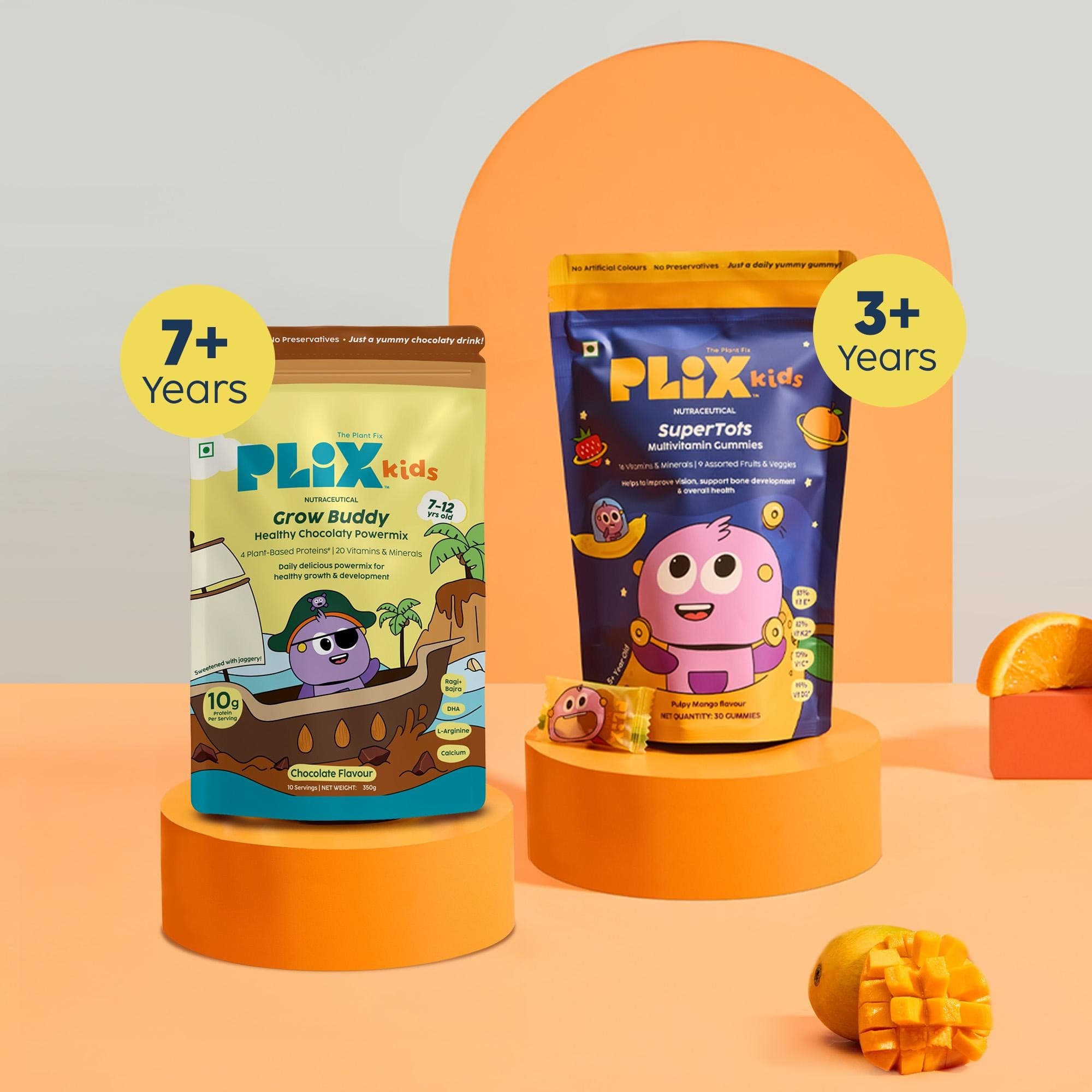 Grow Buddy (7-12 years) & Supertots Duos